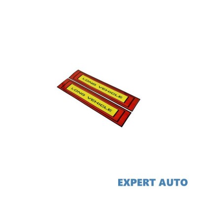 Abtibild reflectorizant long vehicle 10x50cm cod:an22 Alta marca Alt model #7 foto