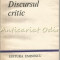 Discursul Critic - Al. Piru