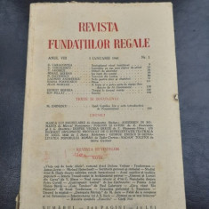 REVISTA FUNDATIILOR REGALE NR.7/1941