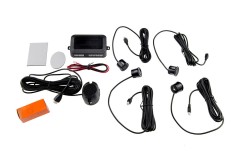 Set senzori parcare Kit Universal:, 4 Senzori Ne Gri, Buzzer, Unitate De Control, Cablare, Diametru Senzor: 21, 5 Mm, NTY EPDC-UV-007