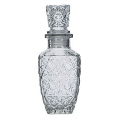 Sticla din Sticla, Transparenta, cu Model, 250 ml foto