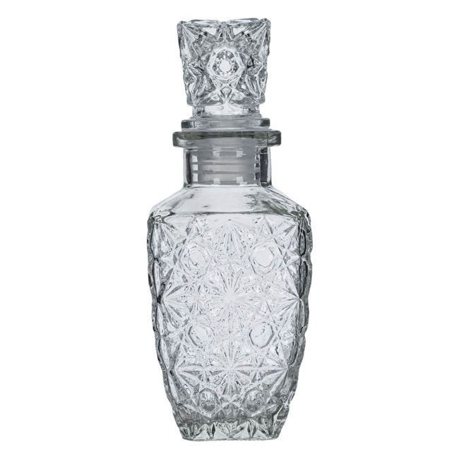 Sticla din Sticla, Transparenta, cu Model, 250 ml