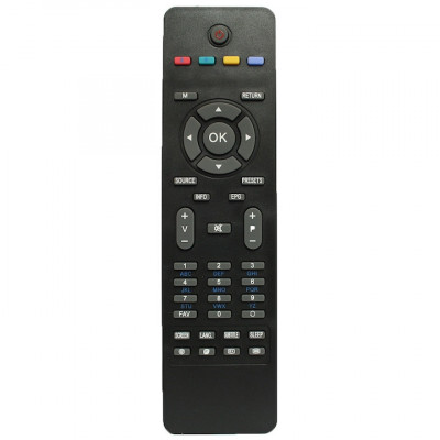 Telecomanda compatibila cu televizoarele LCD, LED Vestel, elSales ELS-VST4, negru foto
