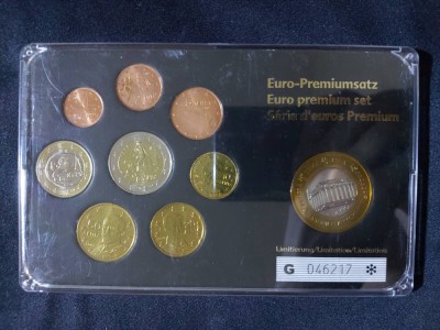 Euro set - Grecia 2003-2007 + medalie comemorativă , UNC foto