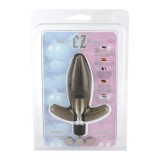 Cumpara ieftin Dop Anal Cu Vibratii Butt EZ Plug, Negru, 11 cm