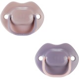 Suzeta ortodontica Tommee Tippee Moda, 18-36 luni, Mov/Roz, 2 buc