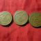 3 Monede 2 halleri Austria 1907, &#039;10, &#039;12 , bronz , cal. F.Buna