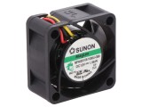 Ventilator DC axial 12V 40x40x20mm 18,25m3/h 27,5dBA Vapo