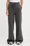 The North Face pantaloni de trening din bumbac culoarea gri, uni, NF0A8DZ4RHI1