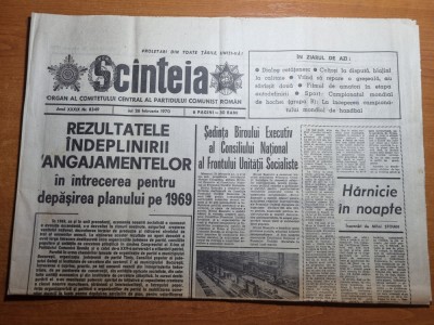 scanteia 26 februarie 1970 foto