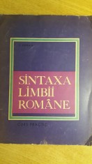 myh 31f - V SERBAN - SINTAXA LIMBII ROMANE - ED 1970