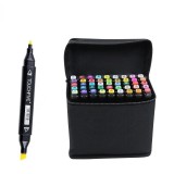 Set 40 piese, markere cu doua capete subtire si gros, cu geanta de depozitare, multicolore, MyStyle&reg;