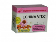 Echina Vit C 60 comprimate masticabile - Hofigal foto