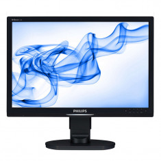 Monitor LCD Philips 24&amp;quot; 240B, 5ms, 1920x1200, DVI, VGA, Cabluri incluse foto