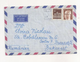 FD21- Plic Circulat international Germania-Romania, 1971, include corespondenta
