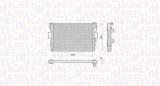 MAGNETI MARELLI 350213169000 Radiator, racire motor
