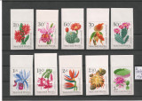 Ungaria 1965, flora, cactusi, nedantelate, Mi. 21654/2173 B, MNH, cat. 110 &euro;, Nestampilat