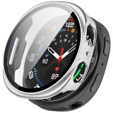 Husa + folie Samsung Galaxy Watch8 40mm Asteroid GSM Defense, gri (Pachet 360&deg;)