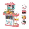 Bucatarie Copii Multifunctionala ProCart, Efecte Sonore, Lumini, Apa, 38 Piese, 72 cm, Jucarie Gatit, Accesorii, Multicolor