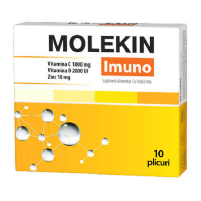 Molekin Imuno, 10 plicuri, Zdrovit foto