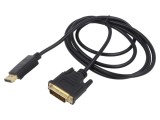 Cablu DisplayPort la DVI-D 3m Negru