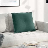 vidaXL Perna pentru spate Verde &icirc;nchis 60 x 50 cm 42014677