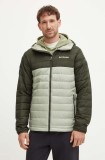 Columbia geaca sport Powder Lite II culoarea verde, 2086944