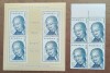 TIMBRE ROMANIA MNH LP1714+ a Centenar Sedar Sengor serie bloc de 4 +bloc de 4, Nestampilat