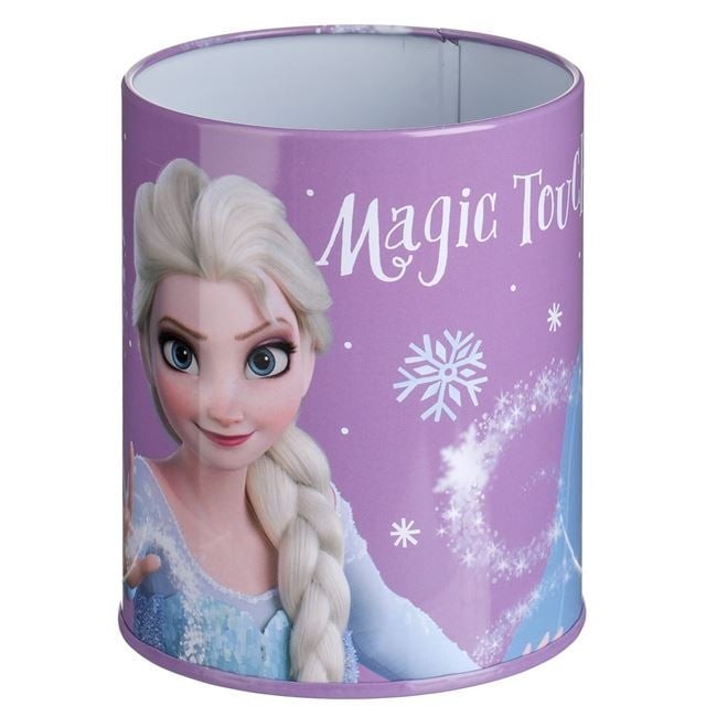 Suport Pixuri Metalic Lila cu Model Frozen &Oslash;8x10cm