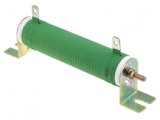 Rezistor bobinat 22&Omega; 80W &plusmn;5% &Oslash;28x121mm 200ppm/&deg;C cu ochiuri