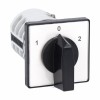 Comutator 25A 7.5kW 3 poli 1-0-2 IP40 rotativ inversor de sens motor 48x48mm, KONCAR
