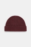 BOSS căciulă de l&acirc;nă BECKHAM X BOSS culoarea bordo, 50552850