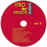 CD Vărul Săndel &lrm;&ndash; Etno TV Magazin Vol. 5, original, fără coperți, Folk