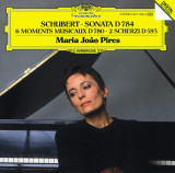 Schubert: Sonata D 784, 6 Moments Musicaux D 780, 2 Scherzi D 593 | Maria-Joao Pires, Deutsche Grammophon