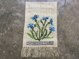 arta / design / vintage - Cusatura pentru perete cu flori model interesant !