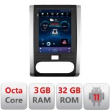 Navigatie Tesla Nissan X-Trail 2008-2012, 4G, CarPlay, Android Auto, 3+32GB