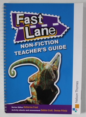 FAST - LANE , NON - FICTION TEACHER &amp;#039; S GUIDE , CD INCLUS * , 2007 foto