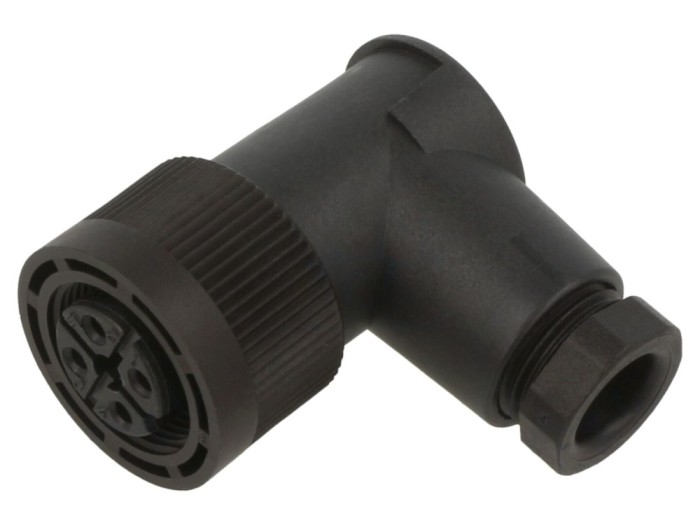 Conector M18 mamă 4 pini IP67