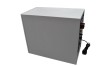 Subwoofer Activ Canton AS 10, 110W, 33-140Hz, Bass Reflex, Argintiu, RCA, 39x24x43cm