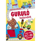 Gurul&oacute; kalandok - Matric&aacute;s kifestő - t&ouml;bb mint 60 db matrica