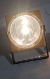Lanterna veche comunism, lampa proiector retro camping Germania