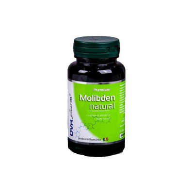 Molibden Natural 60 capsule DVR Pharma foto