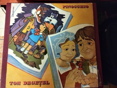 AS - PINOCCHIO/TOM DEGETEL (DISC VINIL, LP) foto