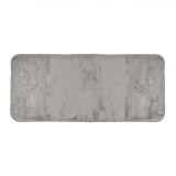 Covoraș Decorativ de Iarnă, Imitatie Blană Rabbit, Taupe, 140x60cm, Antiderapant, Covor, Oem