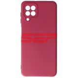 Husa Silicon Burgundy pentru Samsung Galaxy A22 4G - Protectie Premium, High Copy