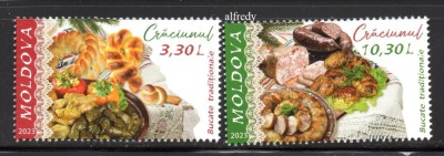 MOLDOVA 2023, Craciun, serie neuzata, MNH foto