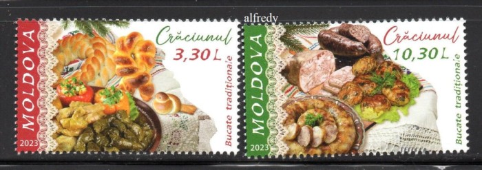 MOLDOVA 2023, Craciun, serie neuzata, MNH