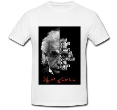 Tricou &amp;quot; Albert Einstein - Black &amp;amp; white &amp;quot; foto