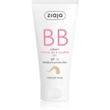 Ziaja BB Cream cremă BB pentru pielea normală și uscată culoare Natural 50 ml