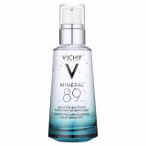 Gel-booster zilnic cu acid hialuronic Vichy Mineral 89, efect de hidratare, fortifiere si reumplere 50 ml
